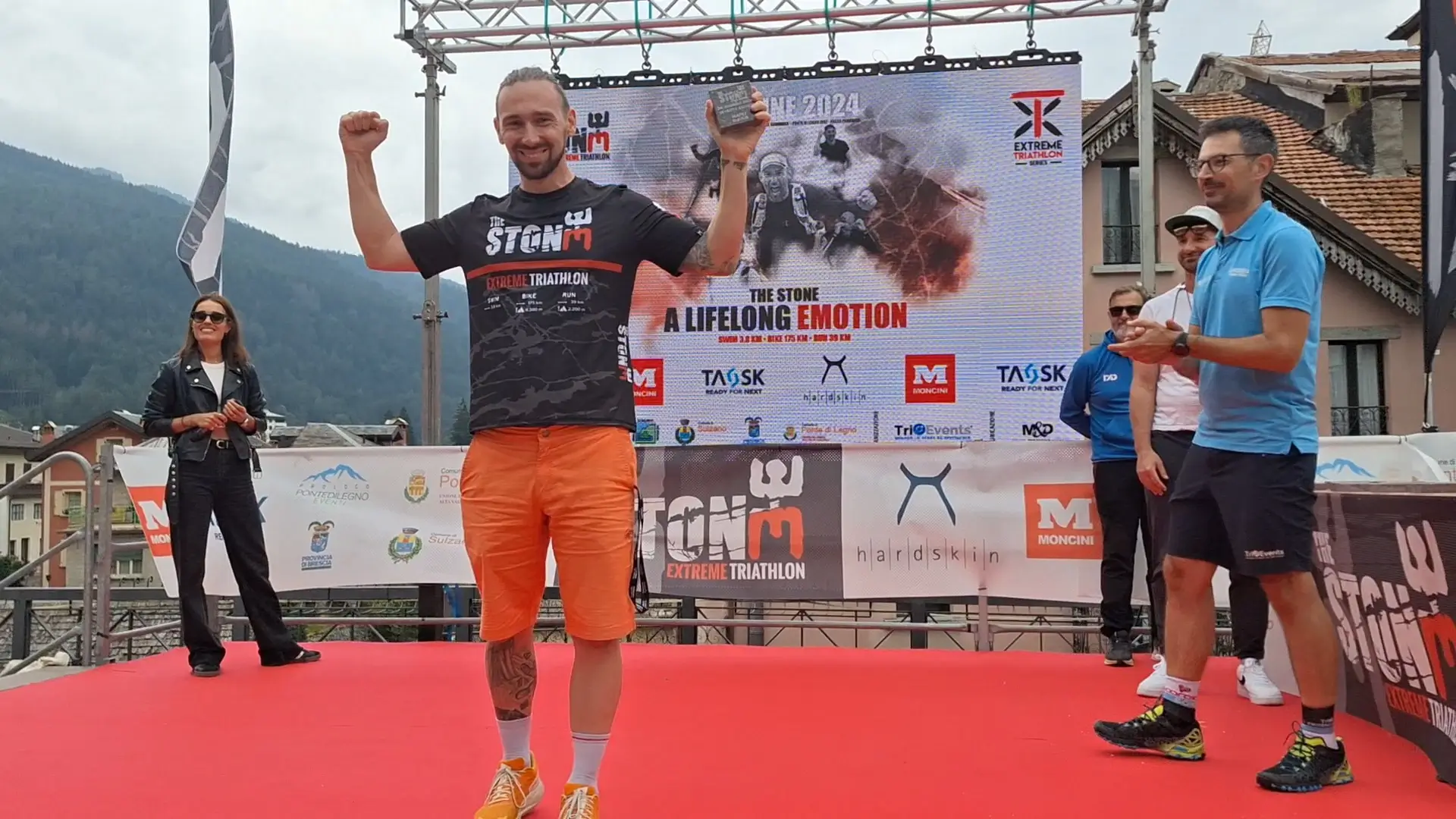 Rewarded for finishing The Stone Brixia Man